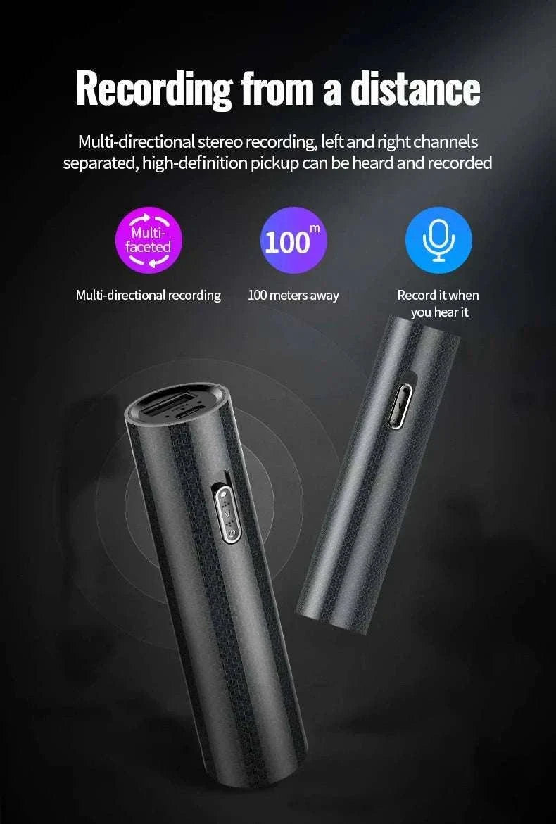 500H Voice Activated Recorder with Long-Distance Audio Capture-Q71 / 32 GB