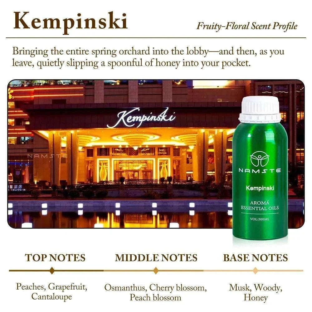 500ML Hotel Inspired Fragrance Oil for Diffusers Home Aroma-Marriott / 500ML / Saudi Arabia