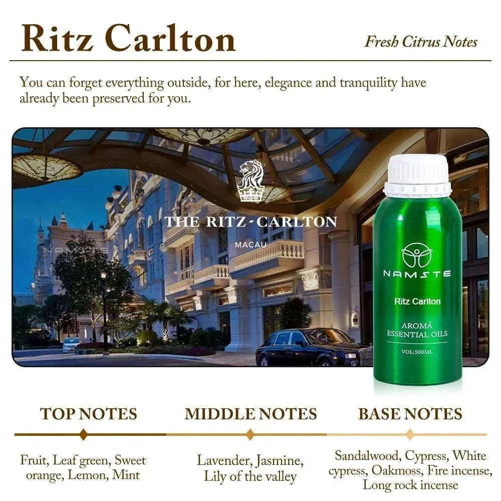 500ML Hotel Inspired Fragrance Oil for Diffusers Home Aroma-Marriott / 500ML / Saudi Arabia