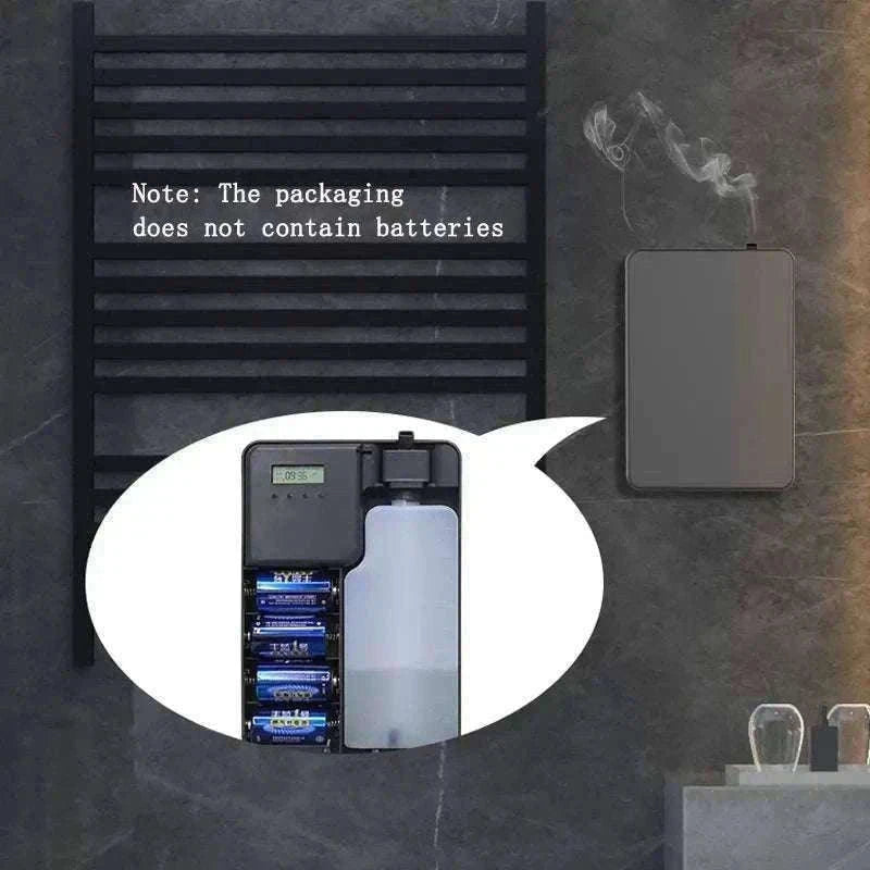 500ML Smart Waterless Essential Oil Diffuser with Bluetooth Control-OV-5 Pro-EU Plug