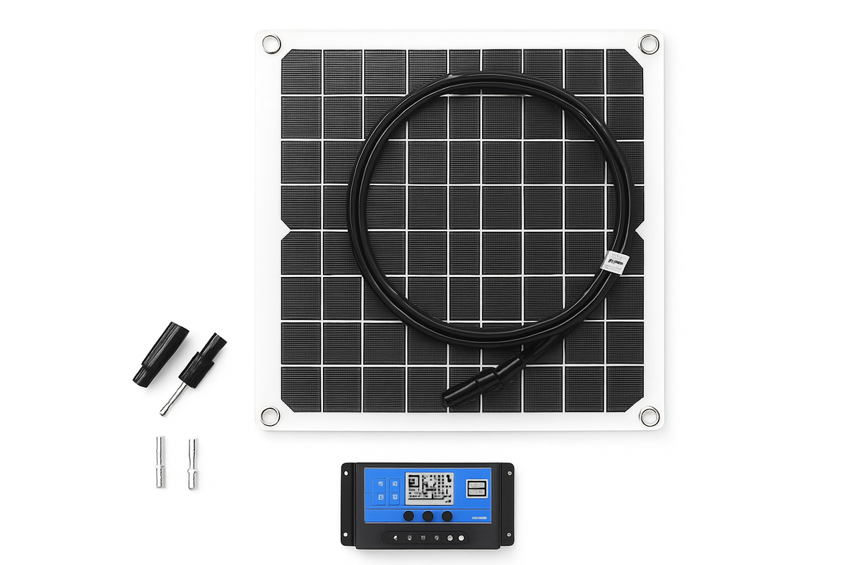 500W/1000W Flexibel Zonnepaneel 12V Batterijlader met Controller – Zonne-energie Bank voor Telefoon, Auto, Jacht, RV