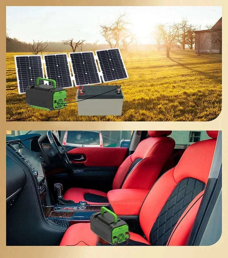 500W Power Inverter 12V DC to AC 220V/110V with USB and Type-C-300W / Poland