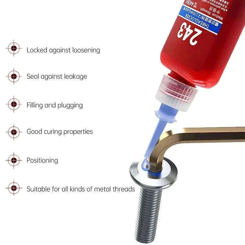 50ml High Strength Thread Locking Agent for Metal Fasteners-222