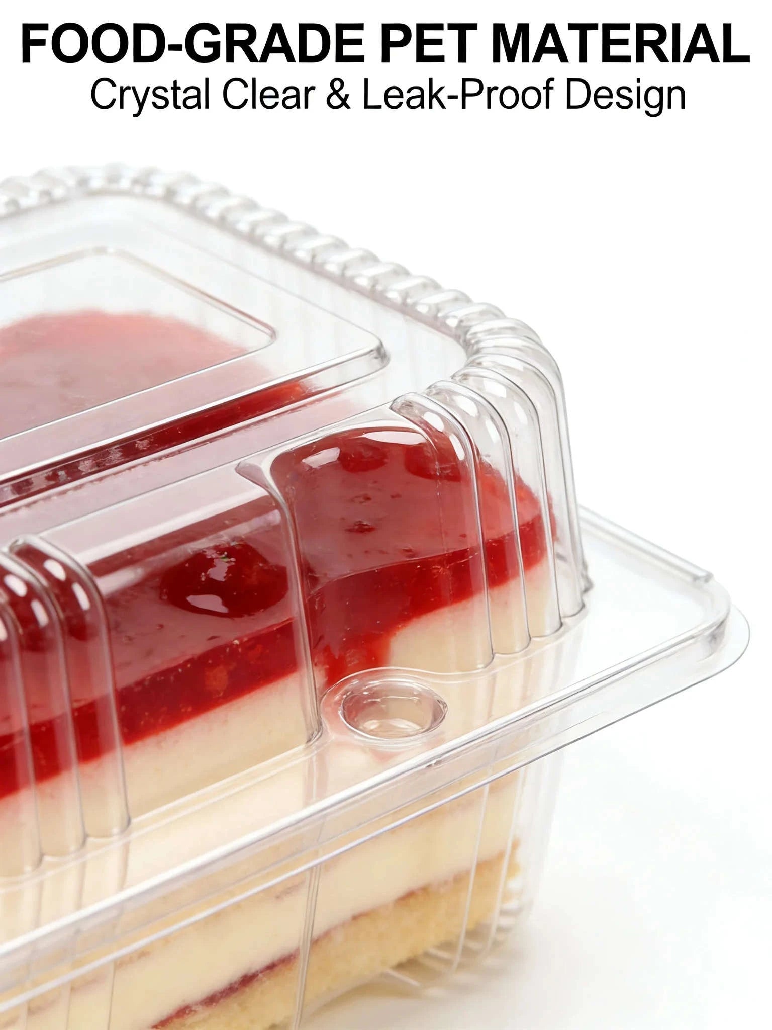 50pcs Clear Plastic Clamshell Food Containers for Takeout & Storage-3packs / United States