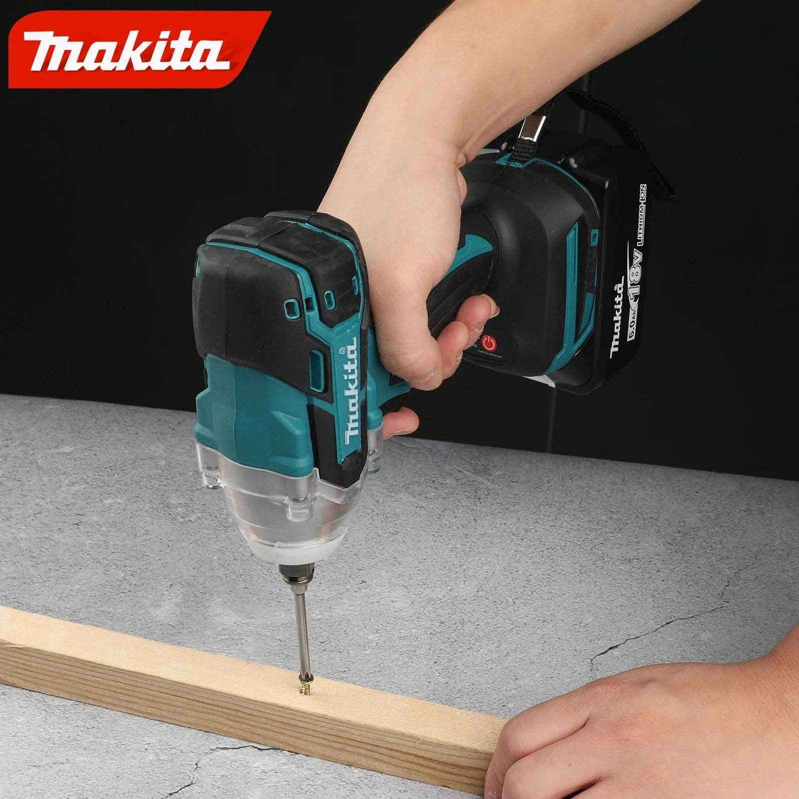 520N.M Brushless Cordless Impact Wrench-1battery 1charger / United States