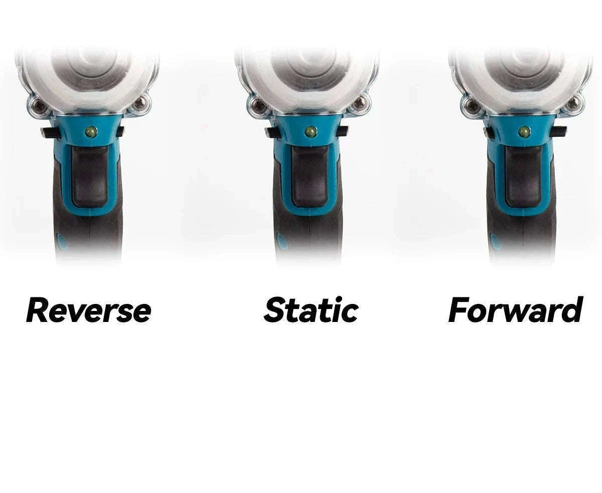 520N·m Cordless Brushless Impact Wrench for Fastening Jobs-2 Battery EU Set / Poland / EU