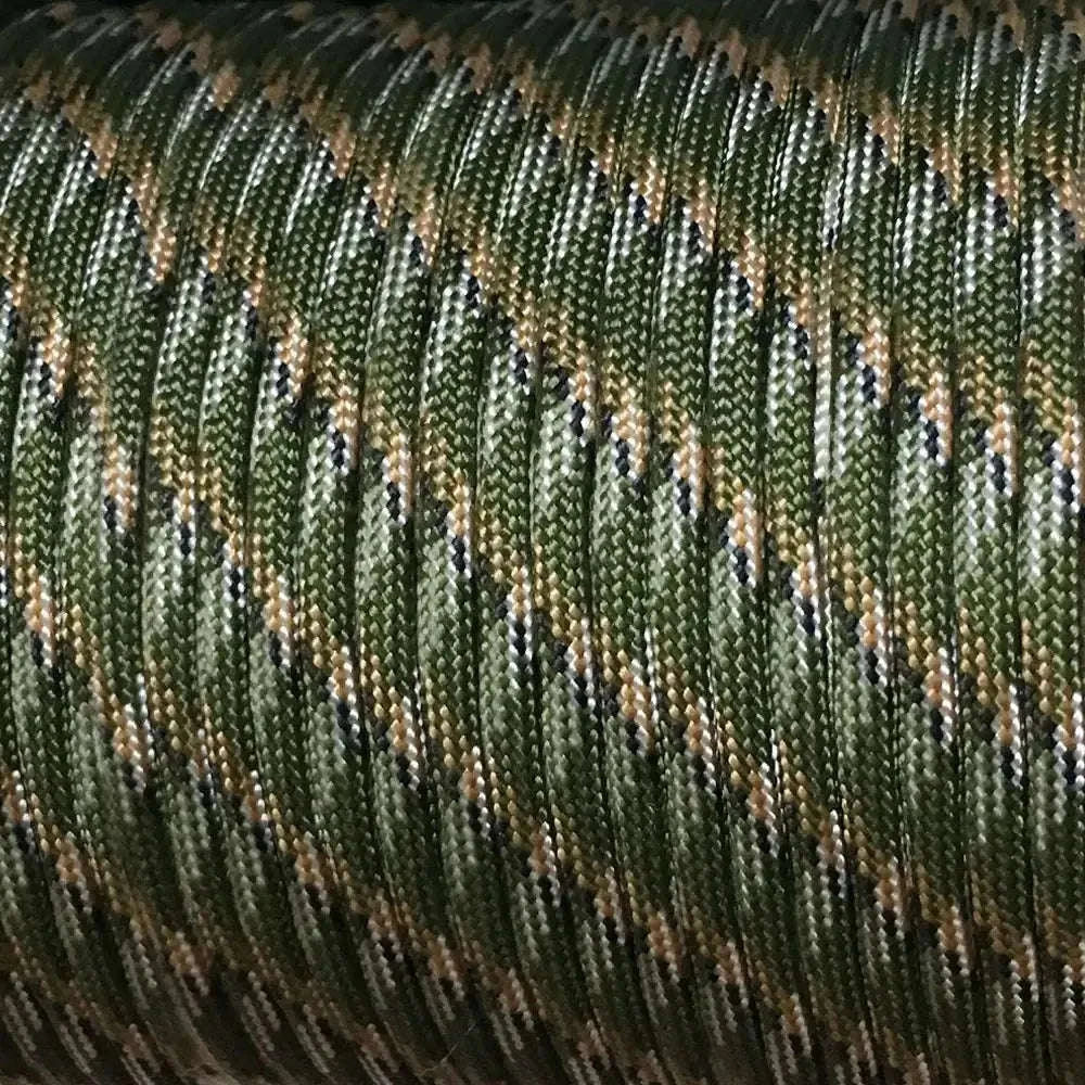 550 Paracord Rope – 7-Core Outdoor Utility Cord for Camping & Survival-Rope Black / 30m