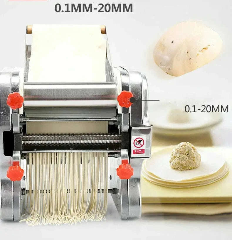 550W Electric Pasta Maker Noodle Machine with Adjustable Thickness-width 24cm 2mm 6mm / US / 110 V|United States