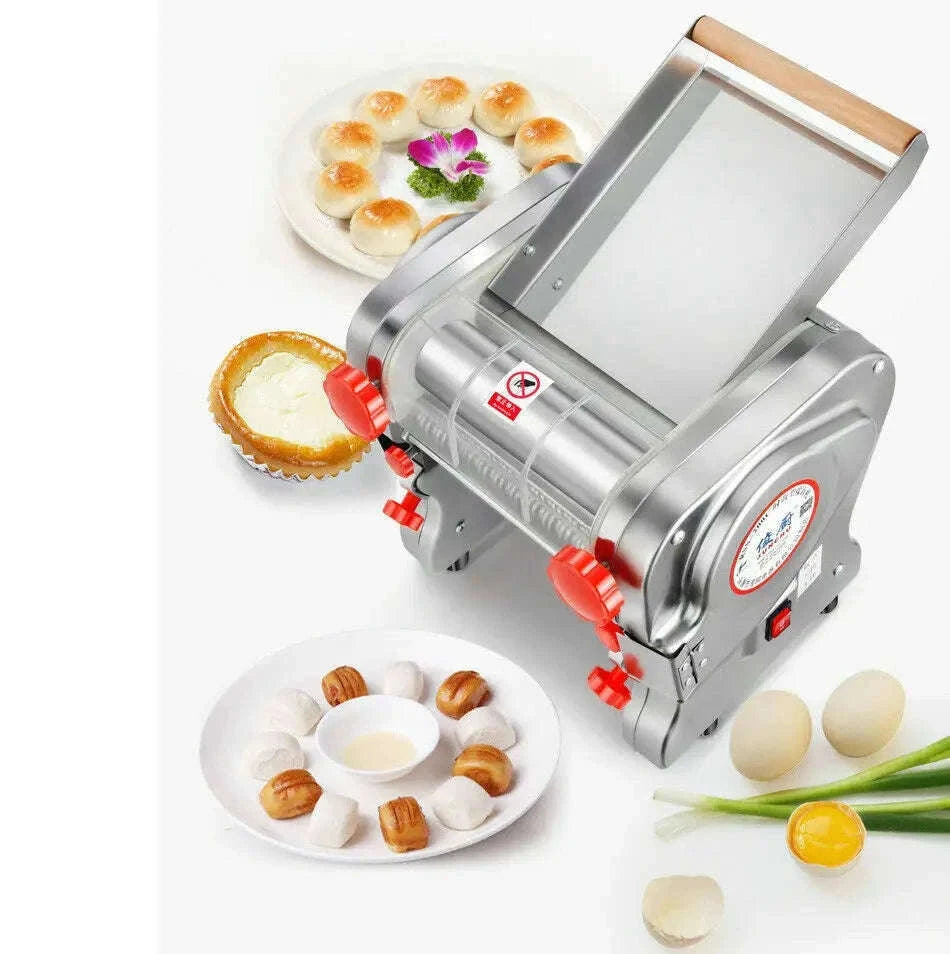550W Electric Pasta Maker Noodle Machine with Adjustable Thickness-width 24cm 2mm 6mm / US / 110 V|United States