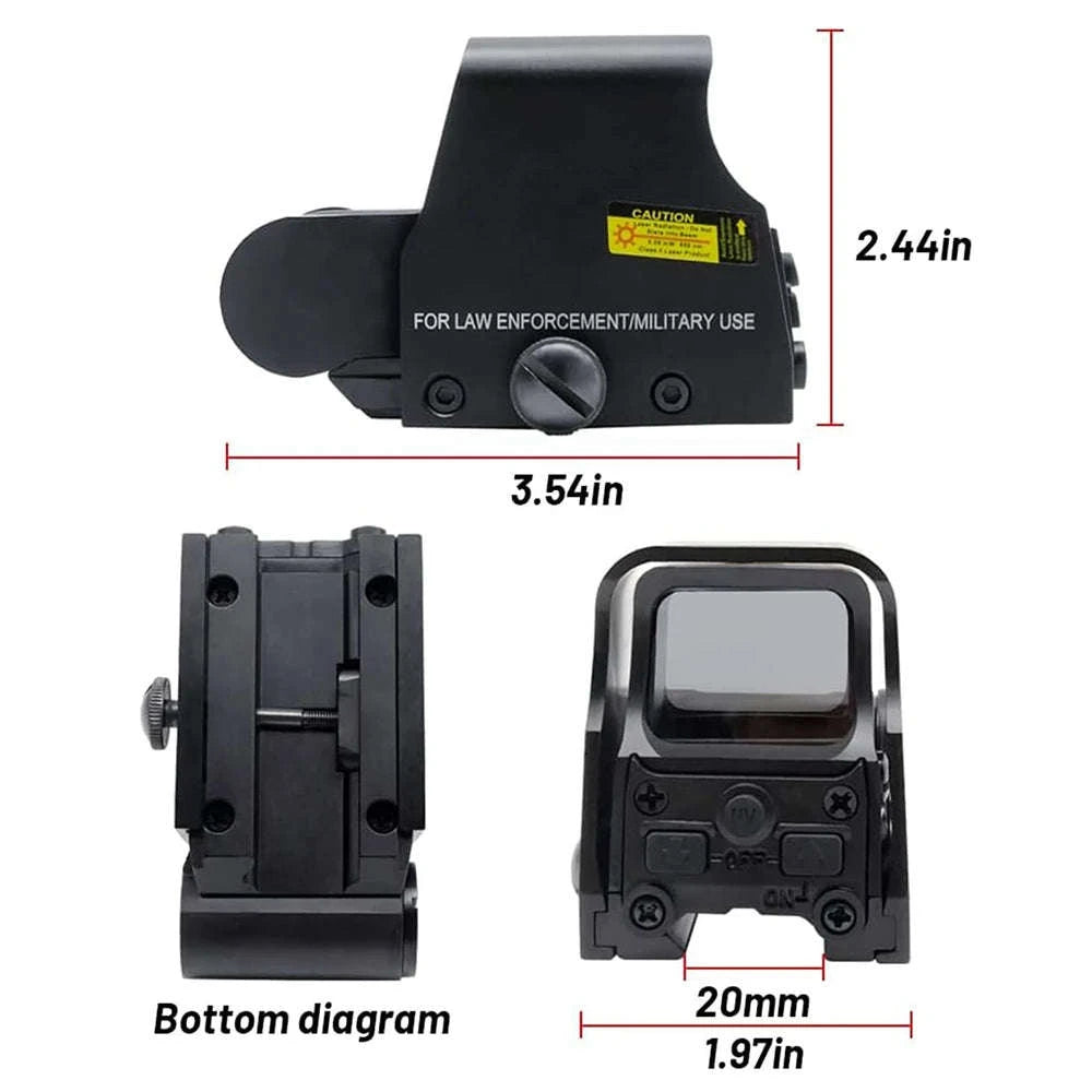553 Holographic Sight Reflex Scope-BLACK / france