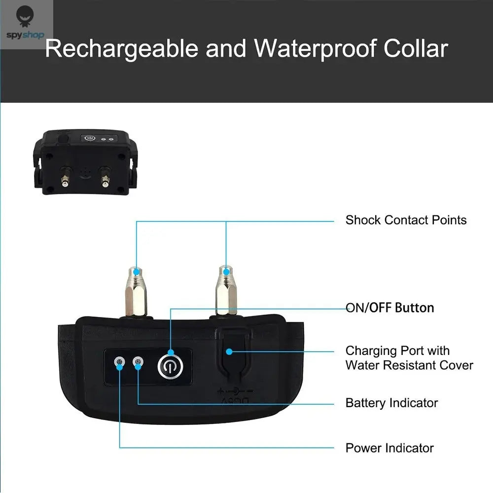 5625 Square Meters TP16 Pet Dog Electric Fence Waterproof Rechargeable Training Electric shock Dogs Collar Dog Supplies Spy-shop.com