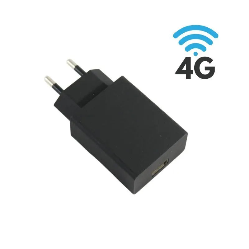 4G GSM lyssningsenhet dold i 5V reseadapter med GPS