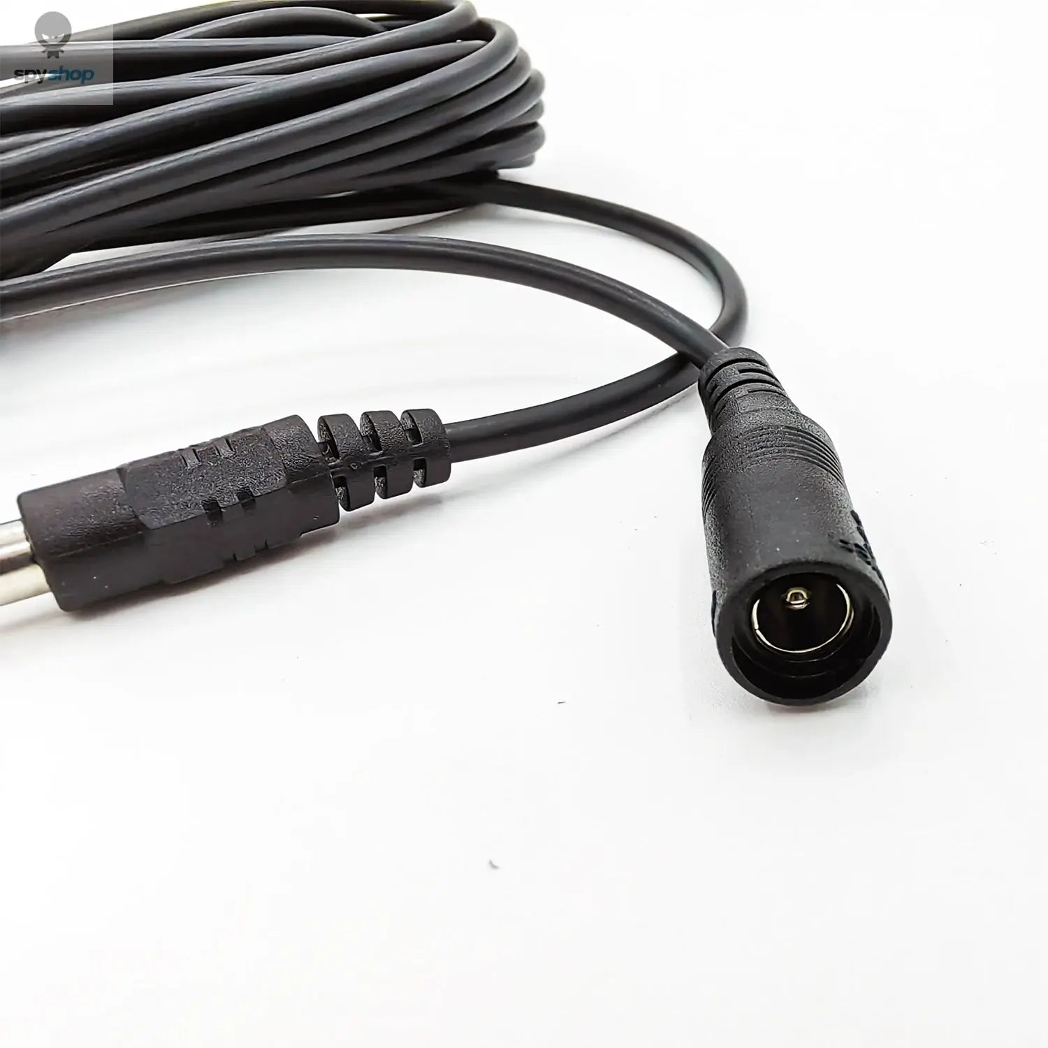 5M 10M DC12V Power Extension Cable 5.5mm*2.1mm Connector Male To Female For LED Lamp CCTV Security Camera Black Power Cable Cord Spy-shop.com