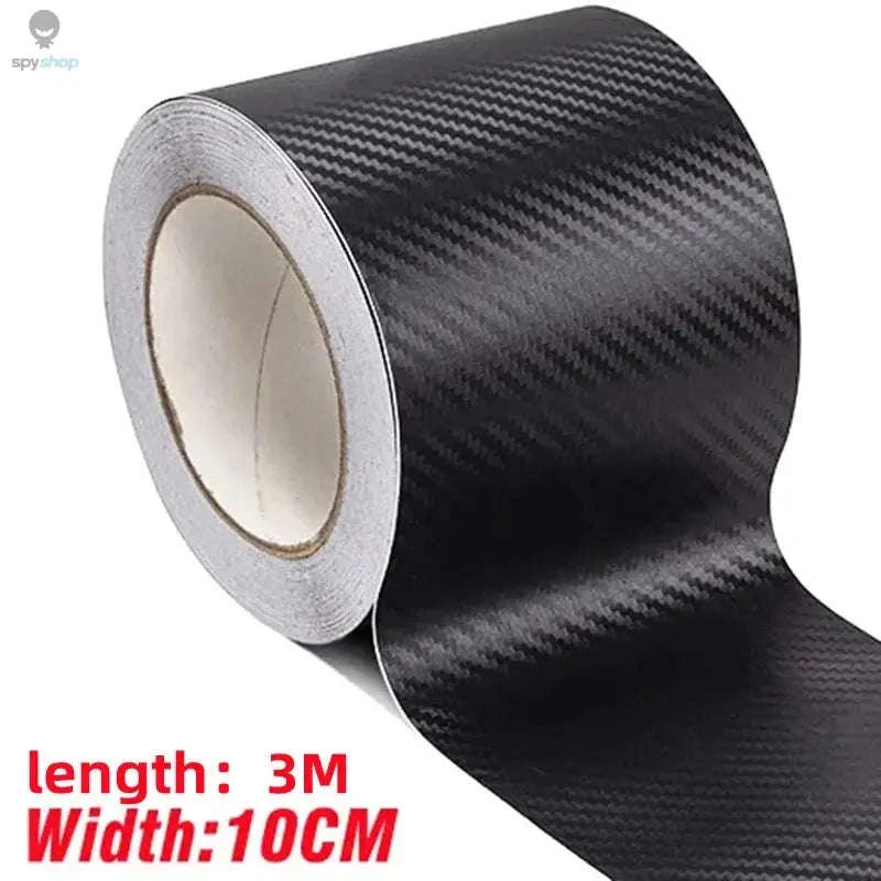 5D Carbon Fiber Car Door Sill Protector Tape-30MMX3M
