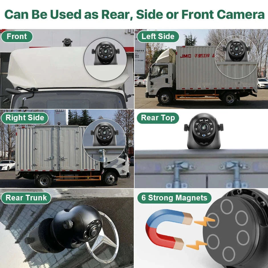 5G WiFi Magnetic Wireless Rear View Camera for Trailer RV Truck-China Mainland