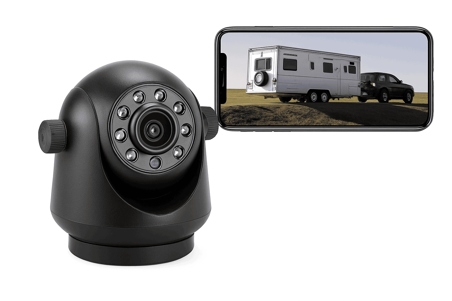 5G WiFi Magnetic Wireless Rear View Camera for Trailer RV Truck-China Mainland