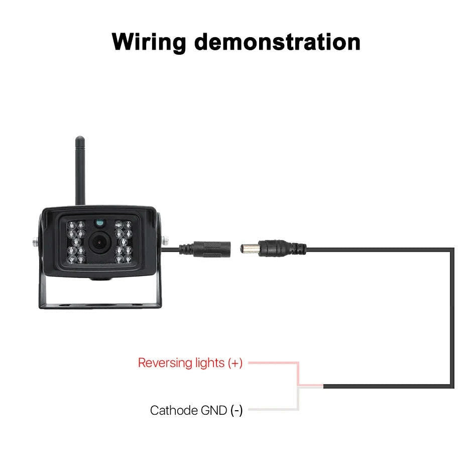 5G WiFi Truck Backup Camera 720P Night Vision for RV Bus Trailer-wifi camera