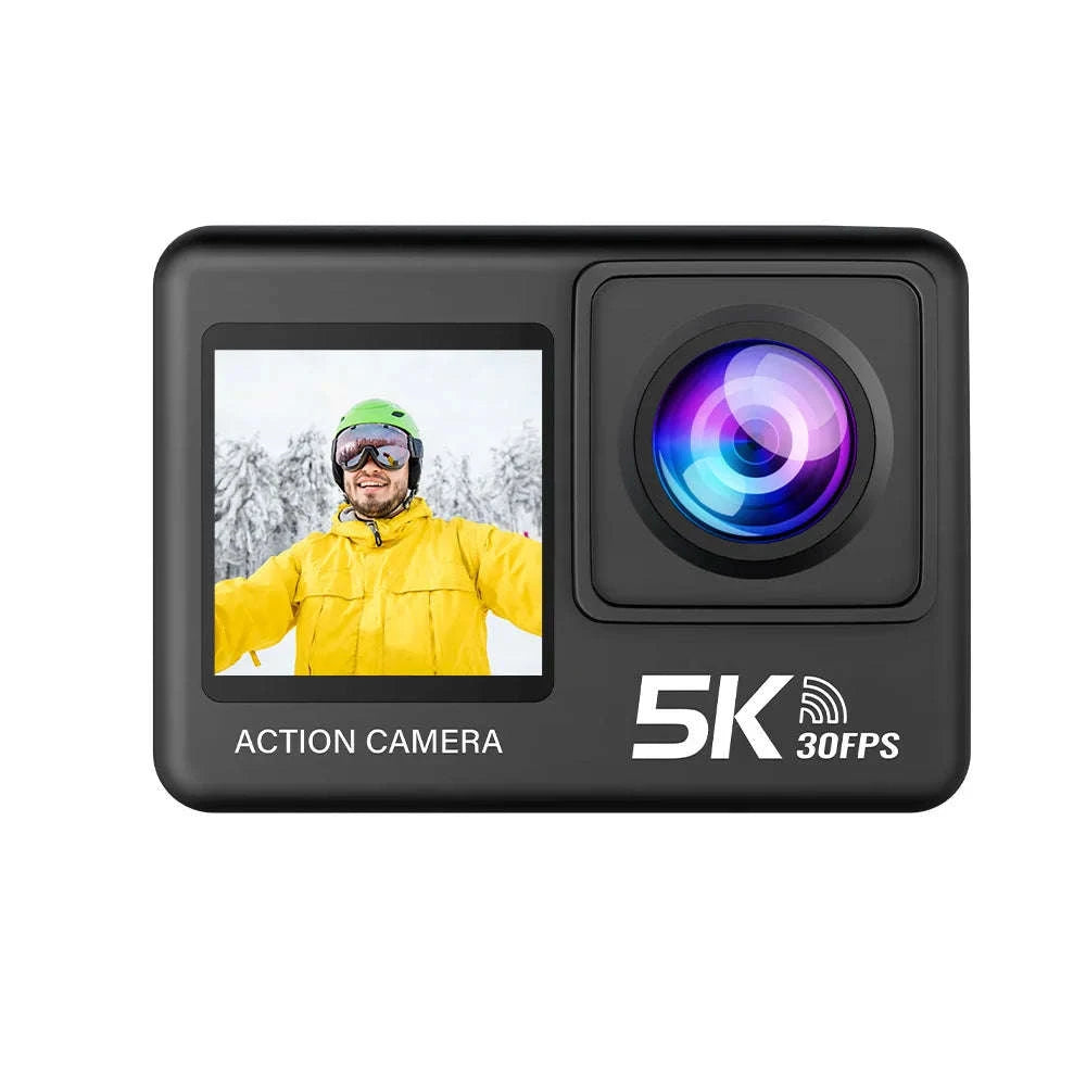 5K Action Camera 4K60FPS Dual Screen Waterproof WiFi Sports Cam-M60TR Option 5