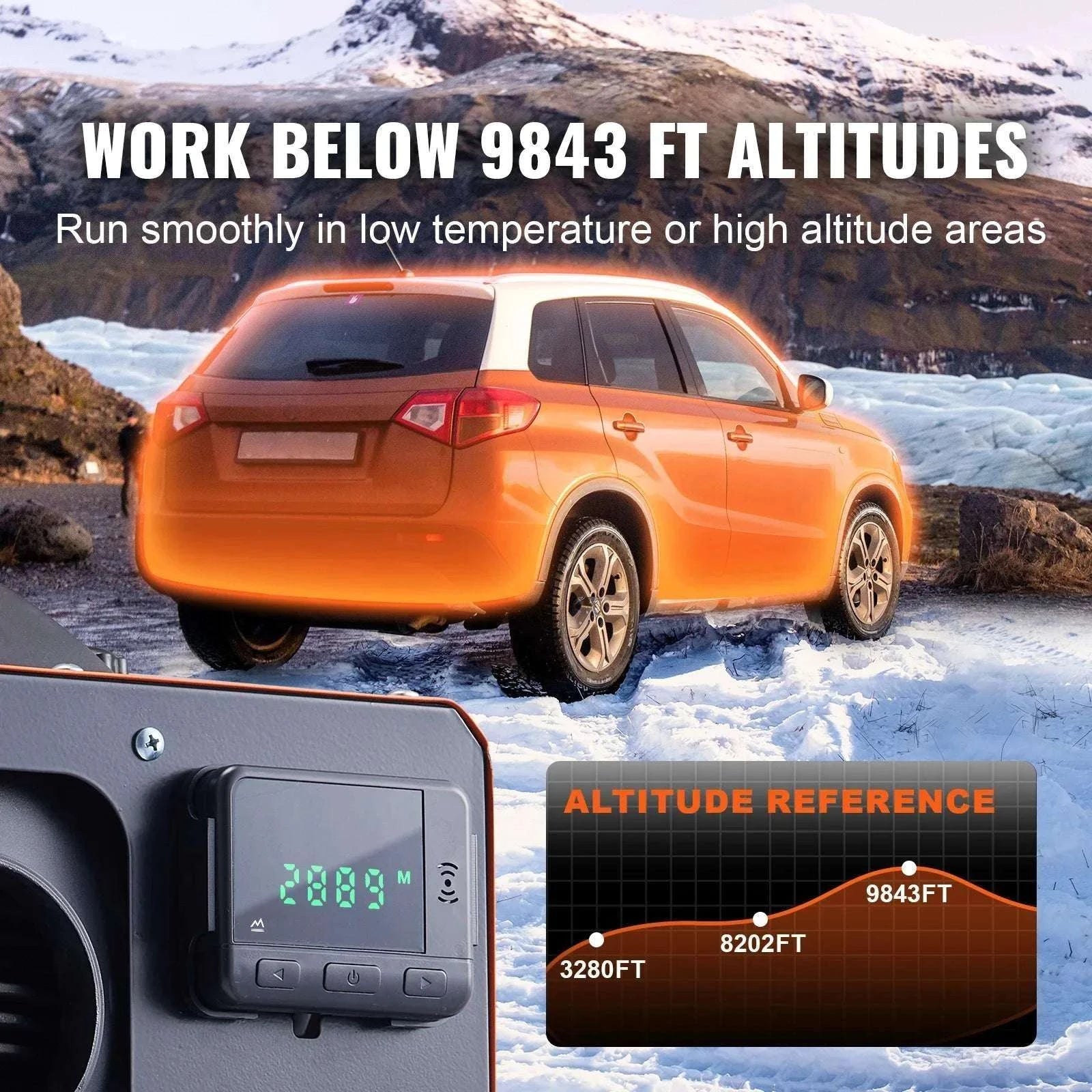 5KW Diesel Air Heater with Remote Control for Vehicles & Indoor Use-5KW / spain