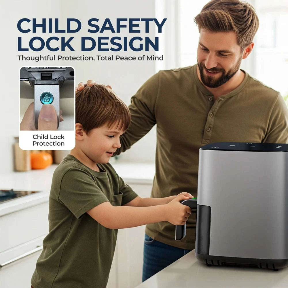 5L Air Fryer — Family-Size Smart Air Fryer-ROUNY / Poland / EU