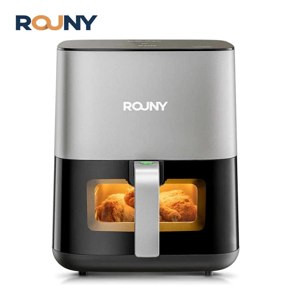 5L Air Fryer with Touch Controls and Viewing Window-ROUNY / Poland / EU