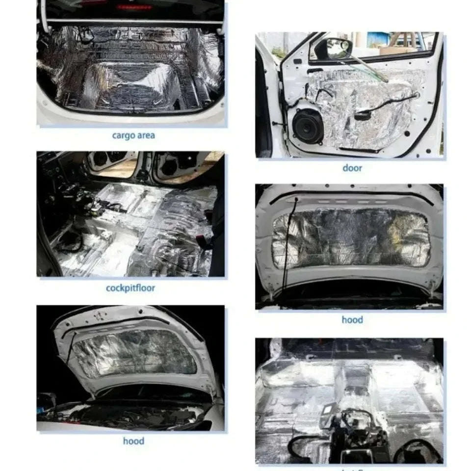5mm/10mm Sound Deadening Heat Insulation Mat-400x250x10mm