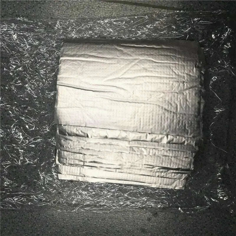 5mm Aluminum Foil Car Sound Insulation Mat Set-as shown