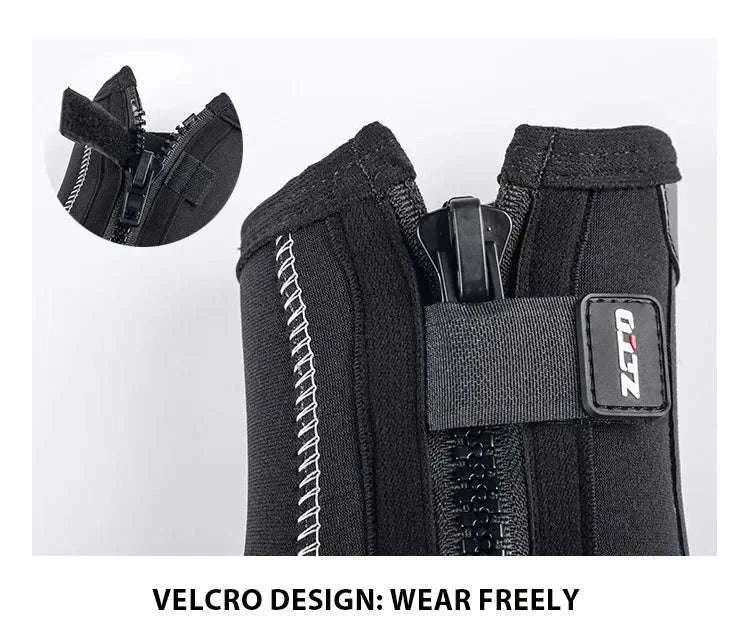 5mm Neoprene Dive Boots with Side Zipper for Water Protection-8(39-40) / BB51