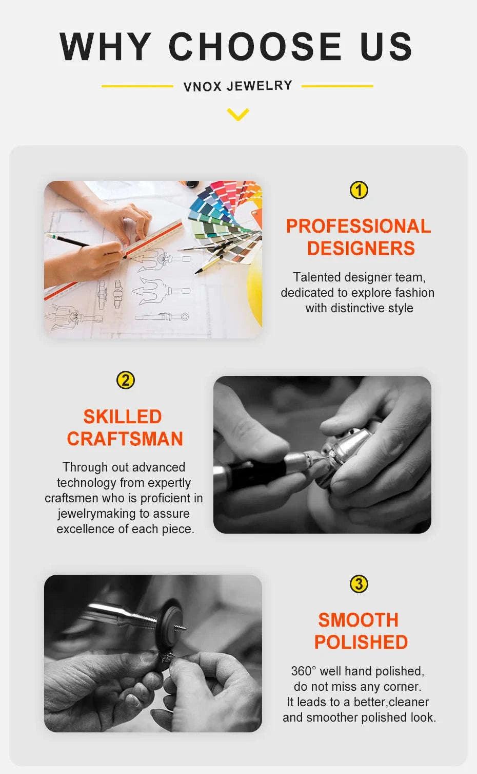 5mm Stainless Steel Pillar Necklace for Men & Women-Black