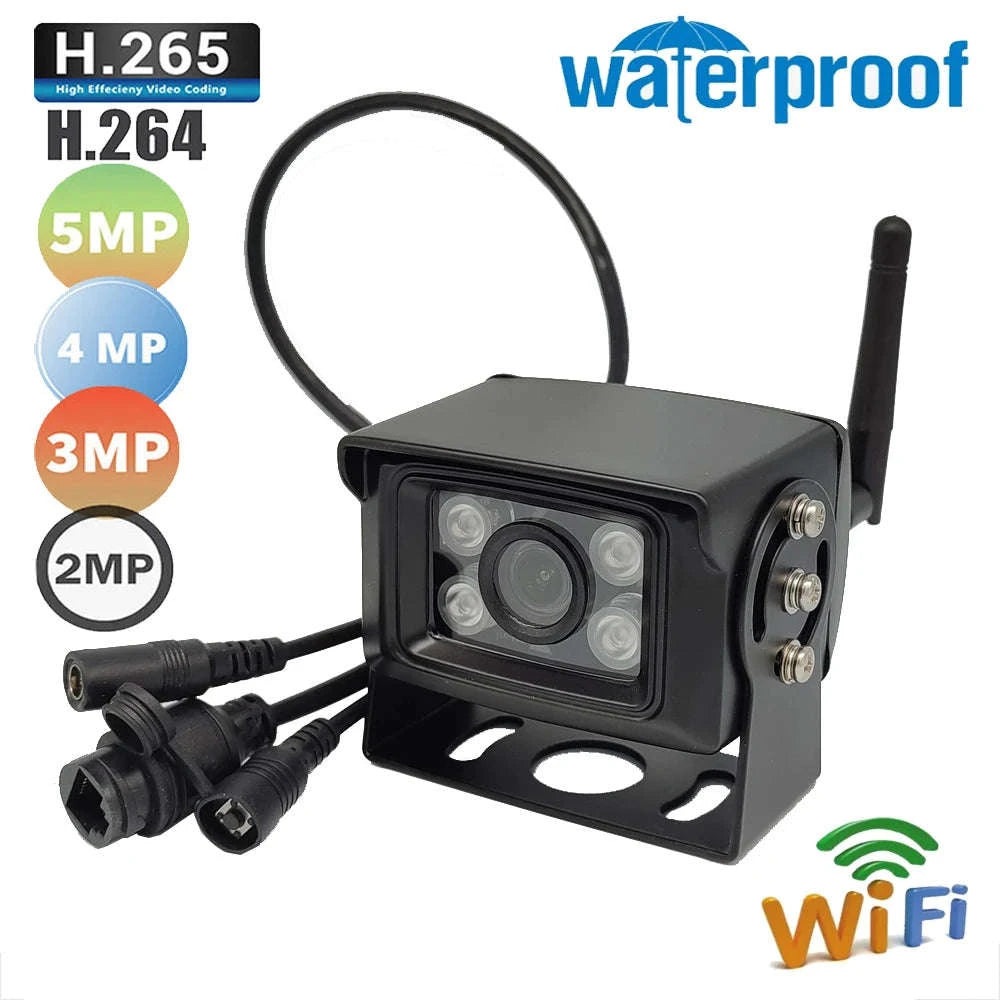 5MP 25fps WiFi IP Camera with RTMP and Night Monitoring-5MP wifi 25 frames / 3.6mm