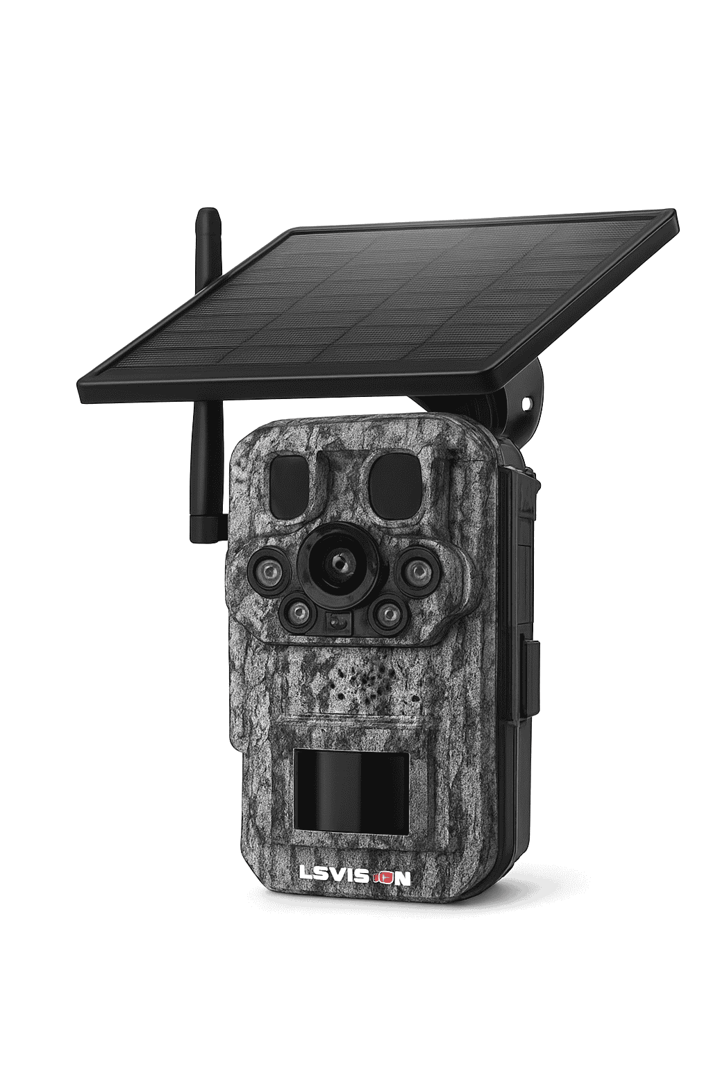 5MP 4G Solar Trail Camera with GPS, 3 PIR Sensors, 125° Detection, 0.2s Trigger, 940nm IR, IP66 Waterproof-2PCS / Poland