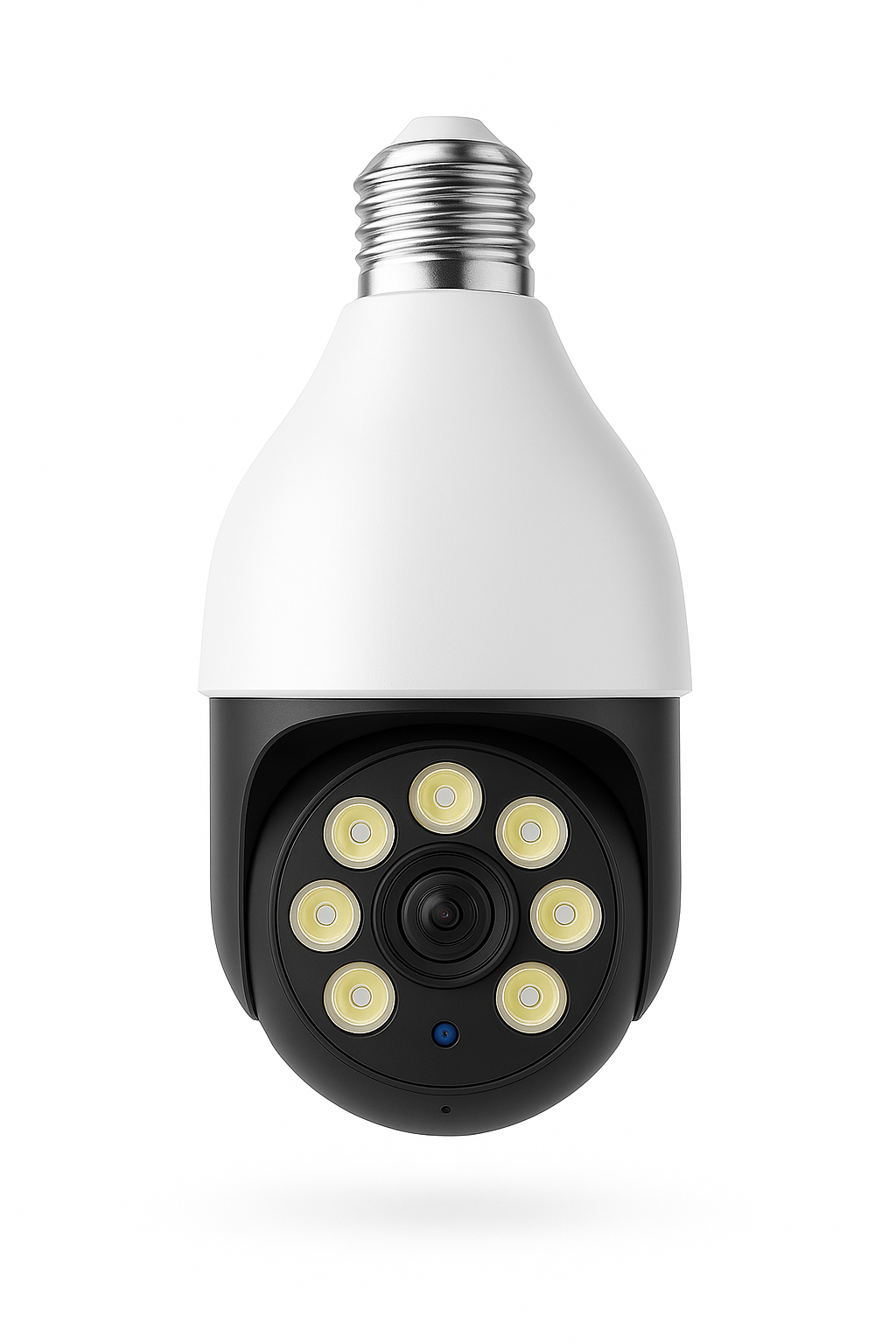 5MP E27 WiFi PTZ Bulb Security Camera