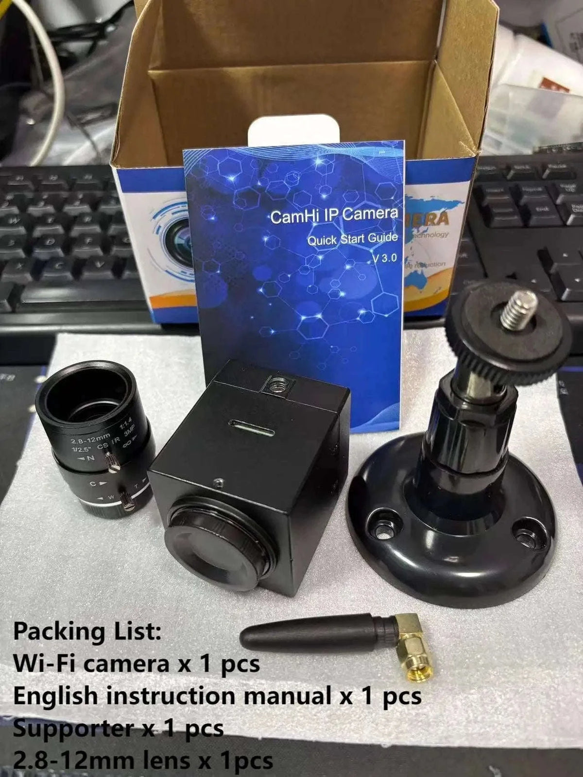 5MP IMX307 WiFi Mini IP Camera with 5x Optical Zoom-5MP