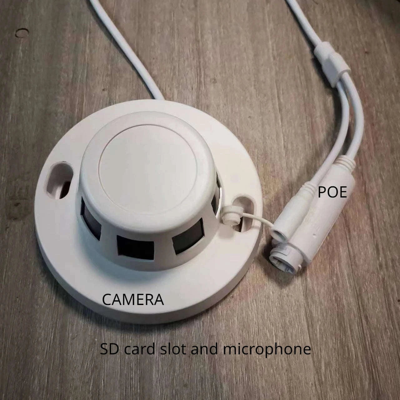 5MP Mini Dome IP Camera with Audio and POE-IMX307 only POE / 6mm