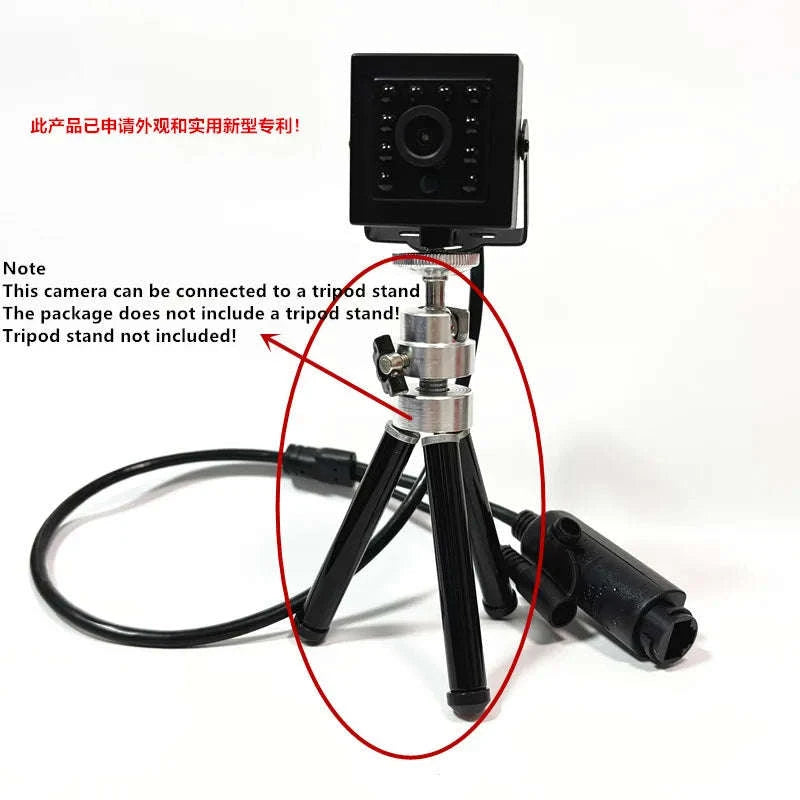 5MP Mini POE IP Camera with Human Detection and Night Vision-5MP / 1.7mm