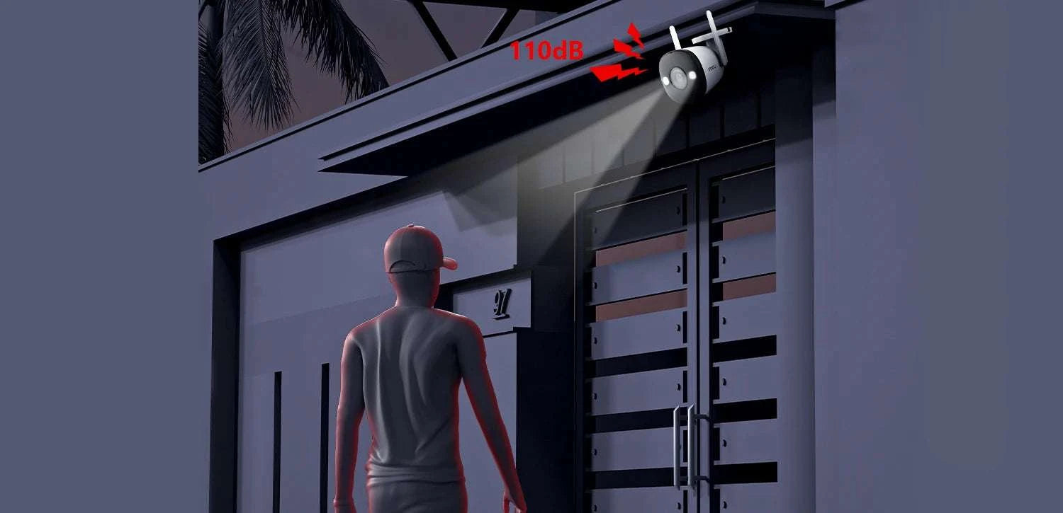 5MP Outdoor WiFi Security Camera with Spotlight & Human Detection-Bullet 2E 5MP / EU Plug / 3.6mm