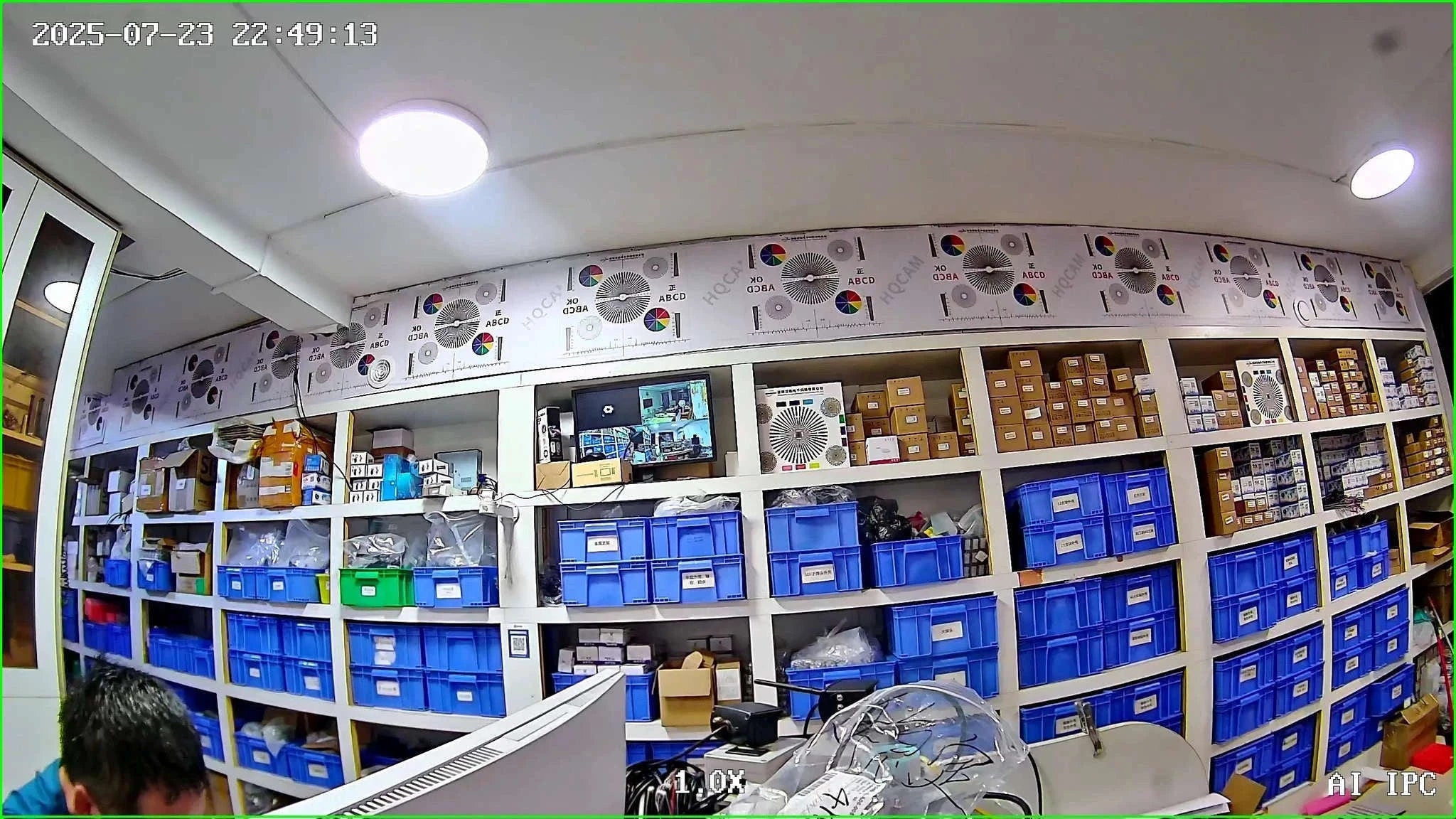 5MP Peephole IP Camera with Motion Detection and Alarm-wifi POE version