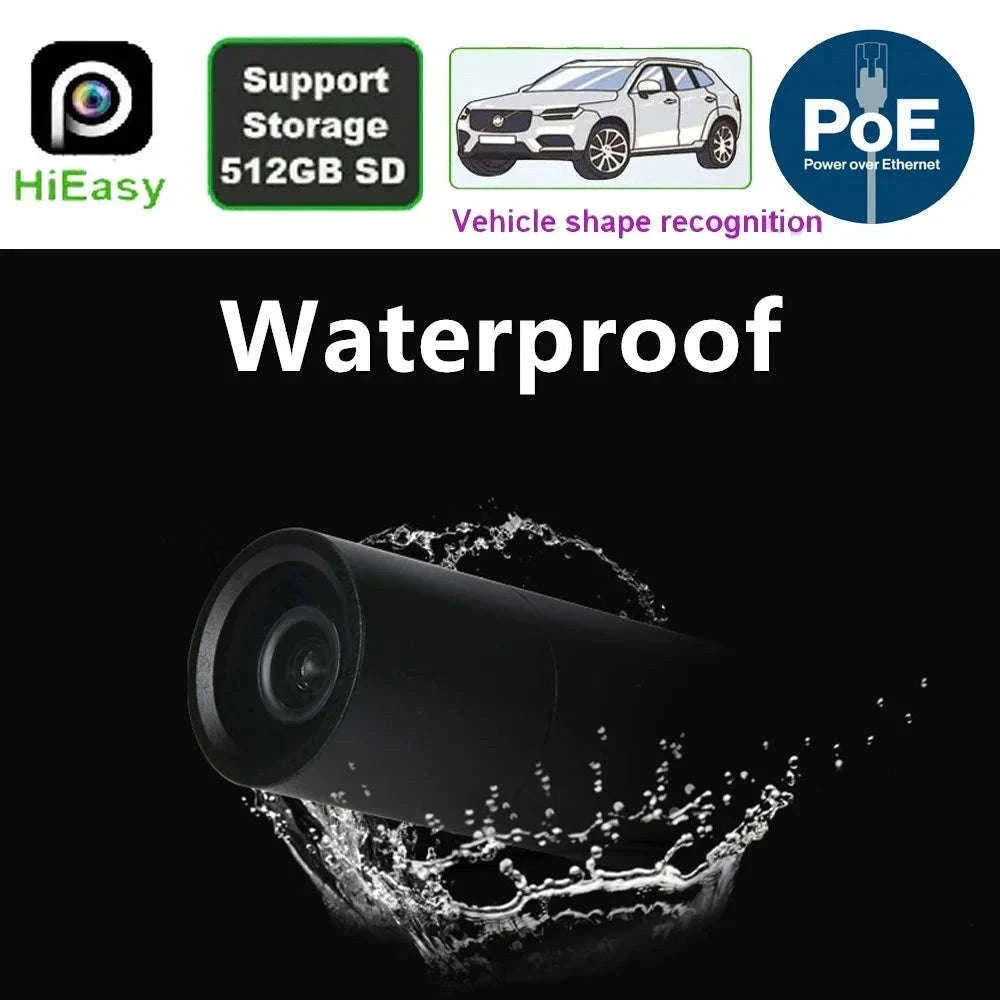 5MP POE Mini Bullet Security Camera with Smart Detection-WIFI Version / 4mm lens 90 Angle