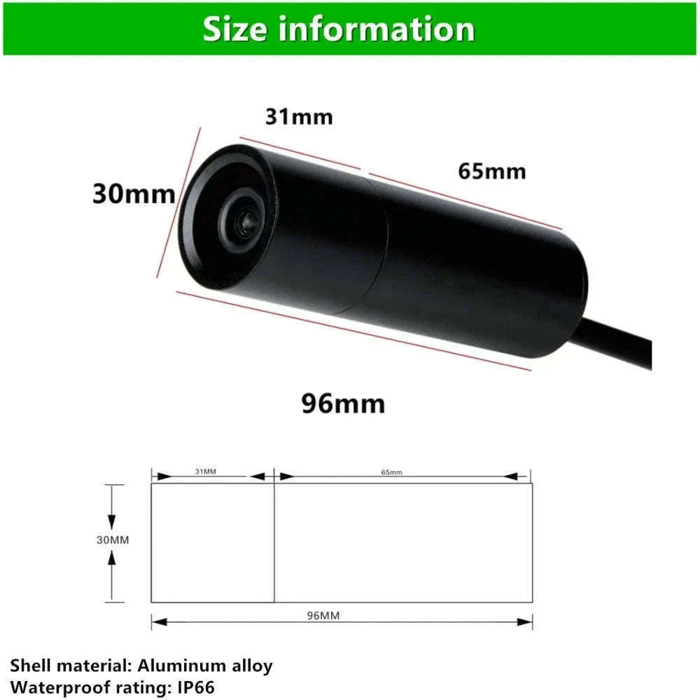 5MP POE Mini Bullet Security Camera with Smart Detection-WIFI Version / 4mm lens 90 Angle