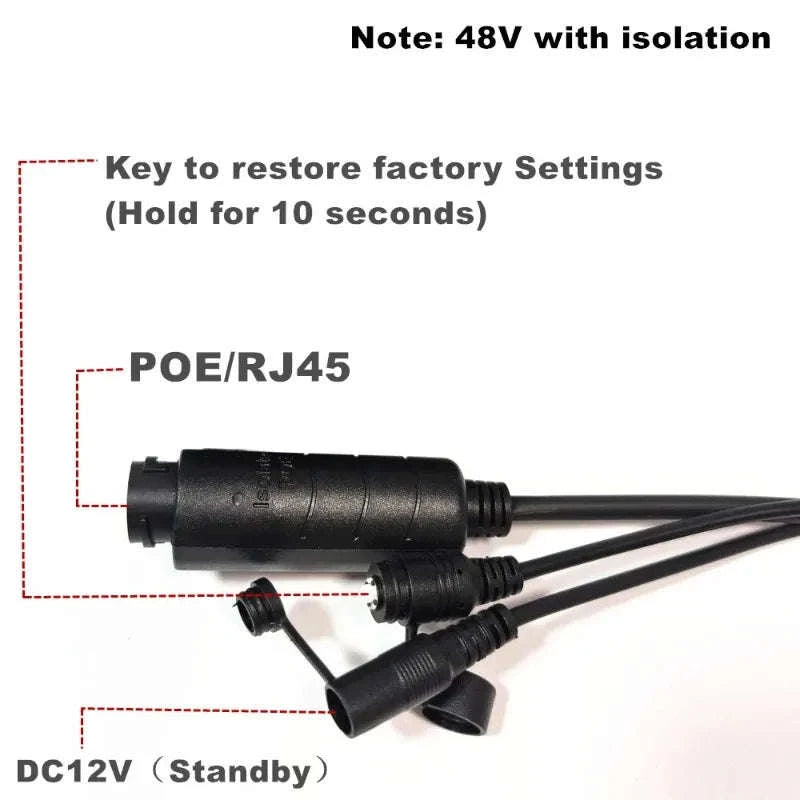 5MP PoE WiFi Mini Bullet Camera with 6x Digital Zoom-128G WIFI / 1.7mm