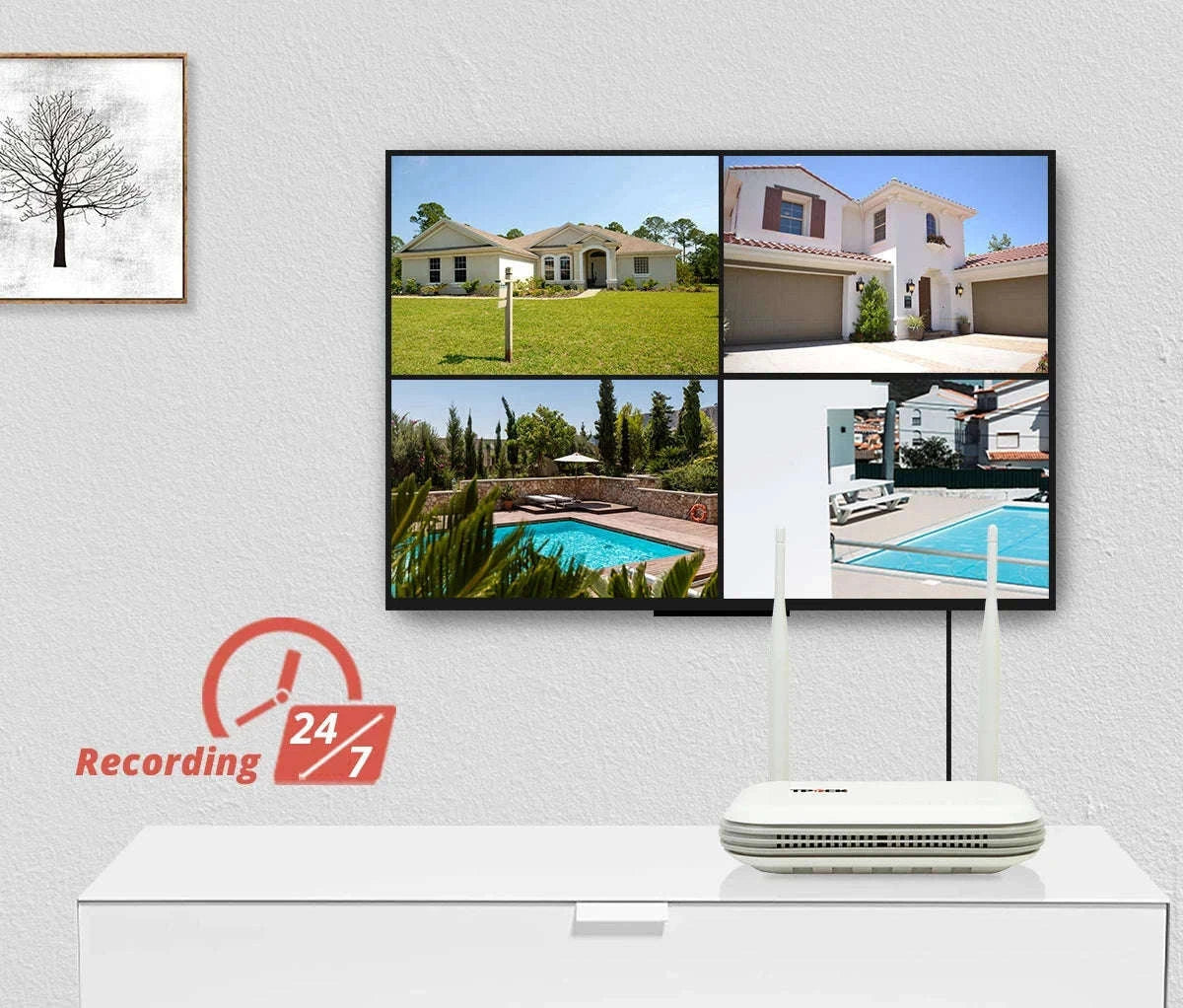 5MP WiFi PTZ Security Camera with AI Detection & Color Night Vision-5MP 32G TF Card / US Plug