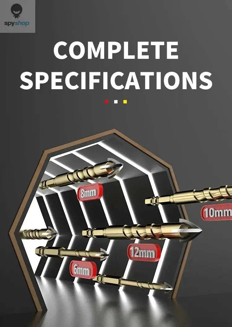 5pcs/7pcs Tile Drill Bit Set 3–12mm-5PCs