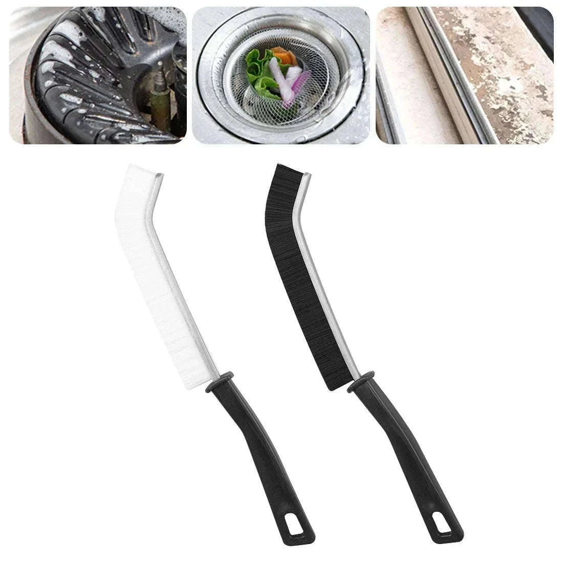 5PCS Crevice Cleaning Brush for Tile Grout and Tight Gaps-1PC