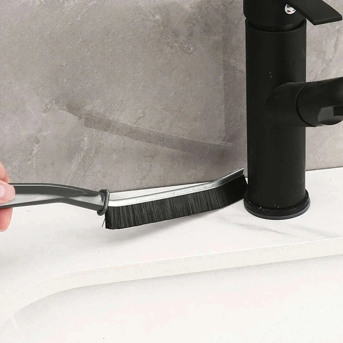 5PCS Crevice Cleaning Brush for Tile Grout and Tight Gaps-1PC