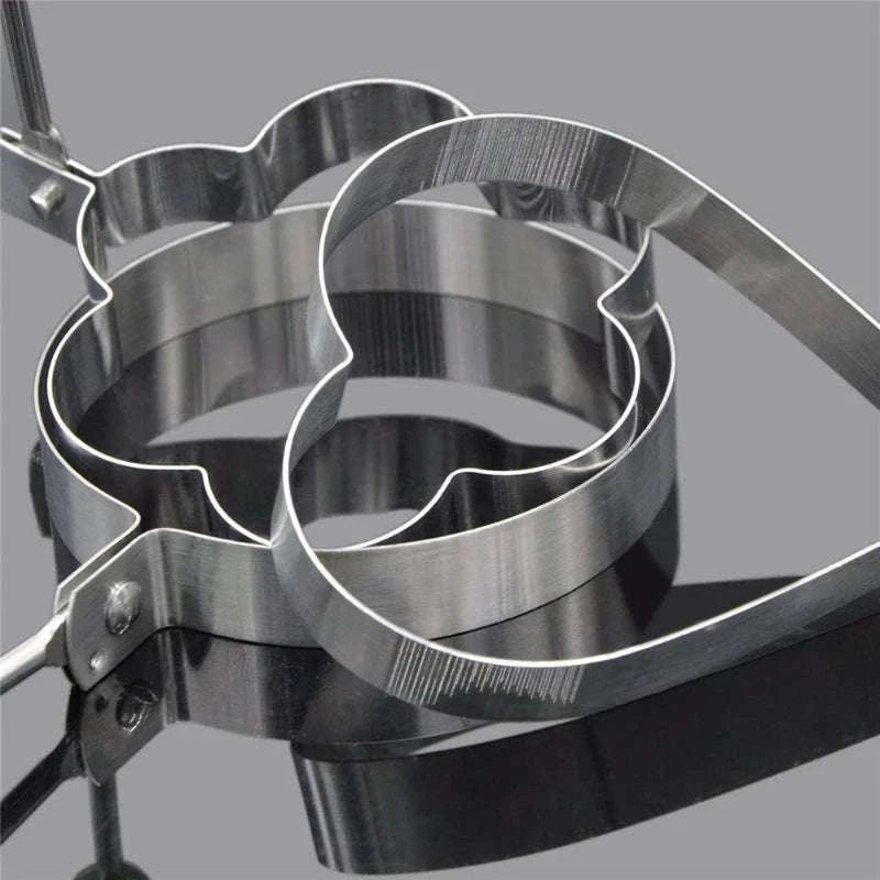 5pcs Stainless Steel Egg Mold Ring Set-5PCS