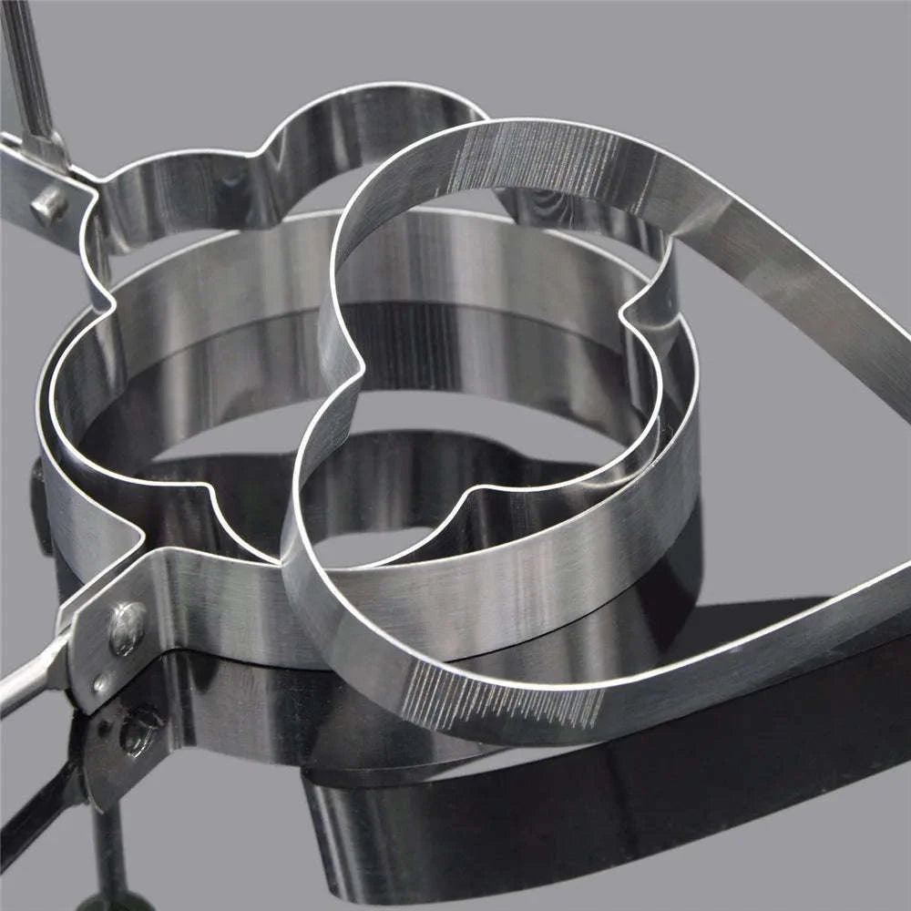 5pcs Stainless Steel Egg Mold Ring Set-5PCS