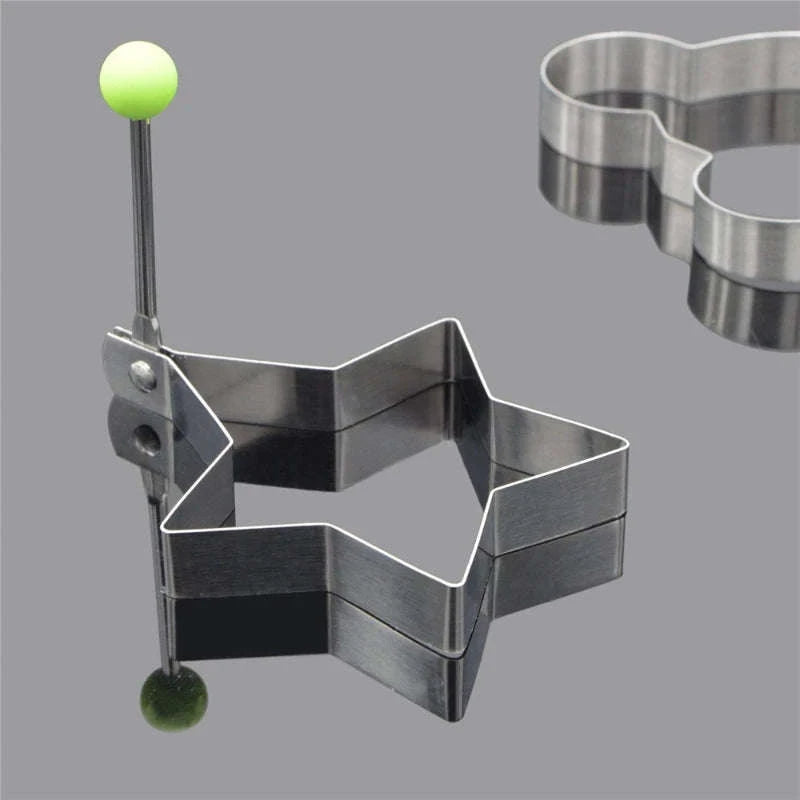 5pcs Stainless Steel Egg Mold Ring Set-5PCS