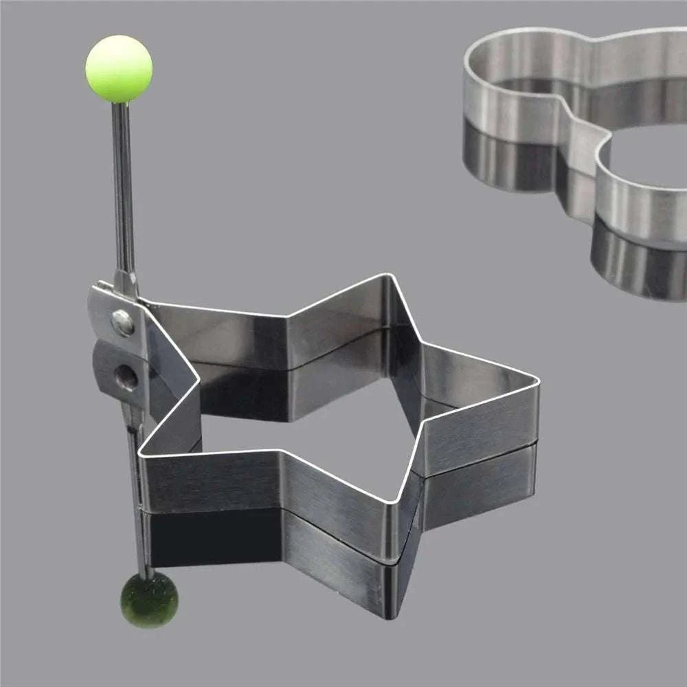 5pcs Stainless Steel Egg Mold Ring Set-5PCS