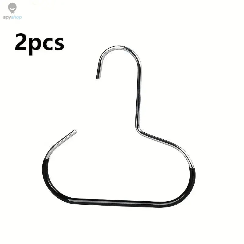 5pcsVersatile Manganese Steel Round Hook - Perfect for Hats, Ties, Scarves & Bags, Strong Load-Bearing, Non-Deformable