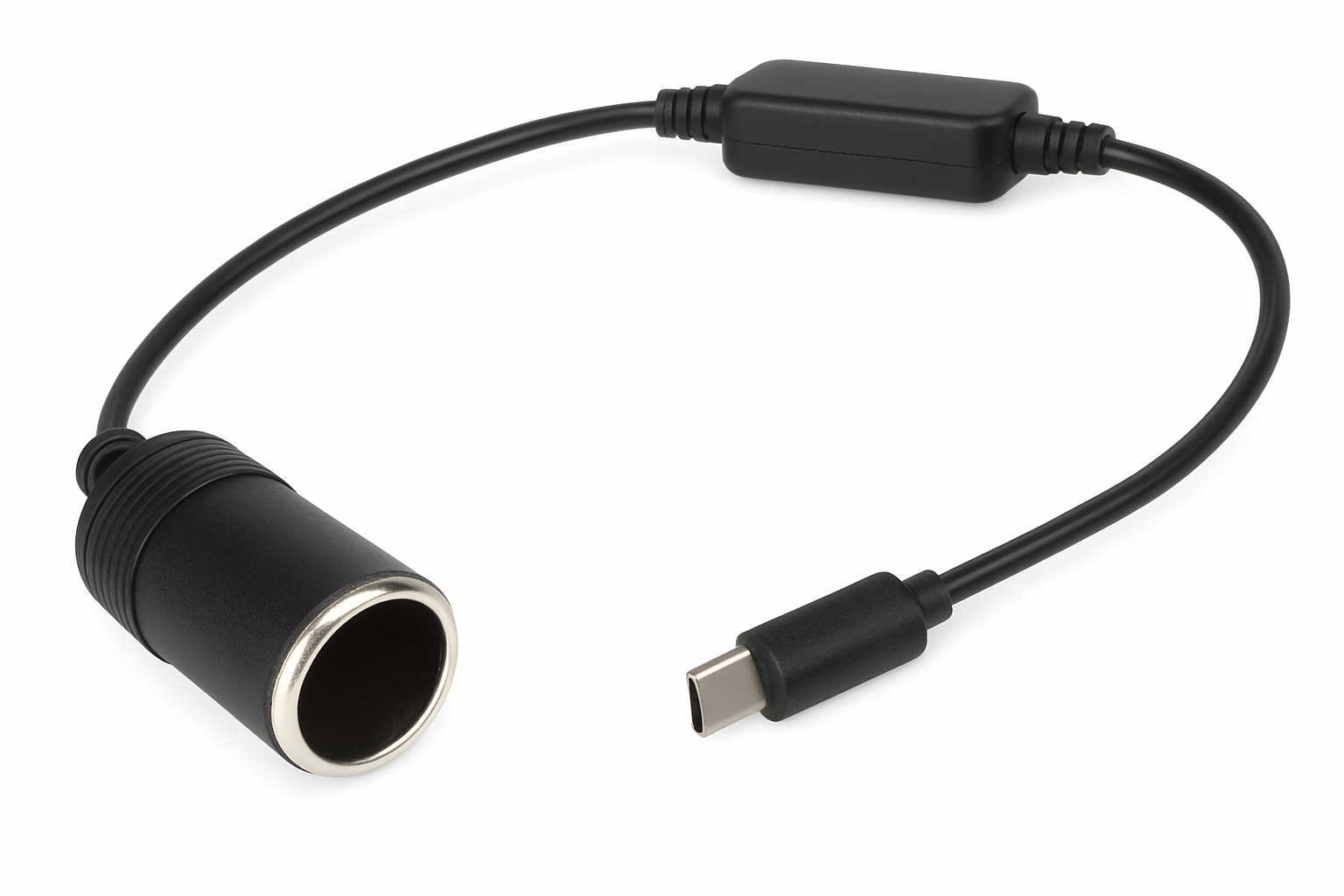 Кабел удължител за преобразувател от 5V към 12V USB Type C зарядни устройства към гнездо за запалка за кола, адаптер за захранване, електроника, автомобилни аксесоари